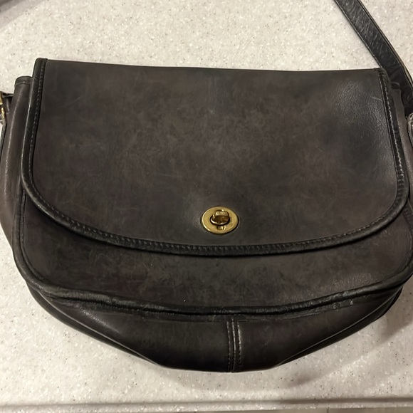 Vintage Coach black purse - Picture 6 of 8